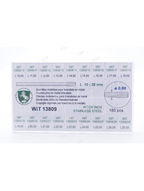 Assortimento 180 pezzi coppiglie