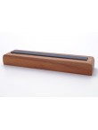Pietra con base in legno per affilare