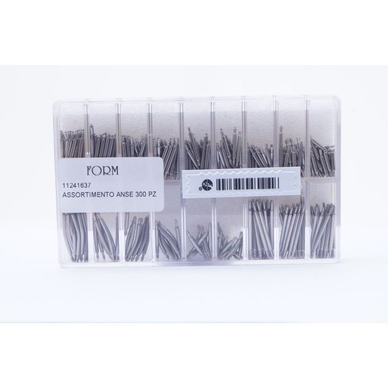 Assortimento anse dritte e curve 300 pezzi