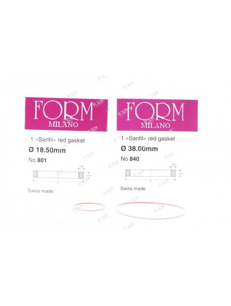 Guarnizioni rosse sanfil