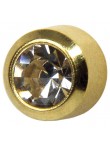 Orecchini brillantini placcati in oro