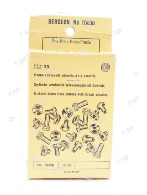 Assortimento bottoni per sveglie