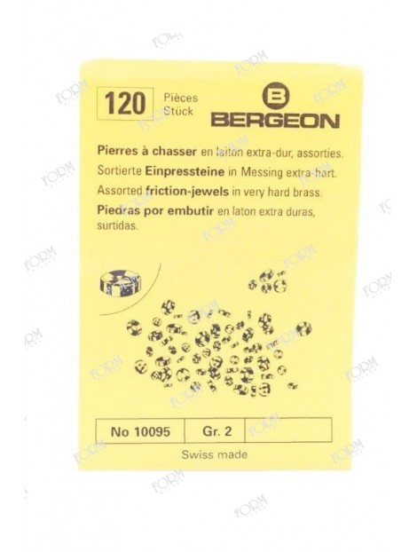 Assortimento pietre in ottone