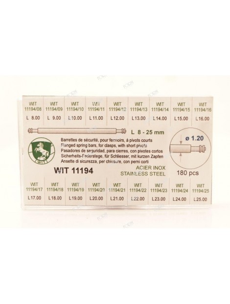 Ansette di sicurezza 1.20 mm perni corti