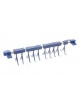 Asta  con 10 ganci cm 36 per vasca ultrasuoni
