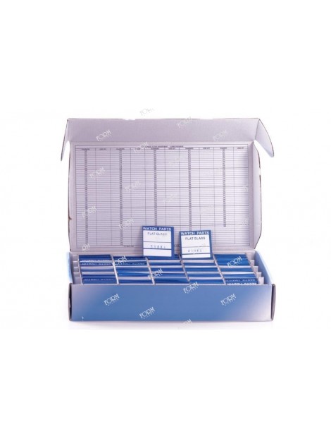 Assortimento vetri minerali piani con bisello lucido