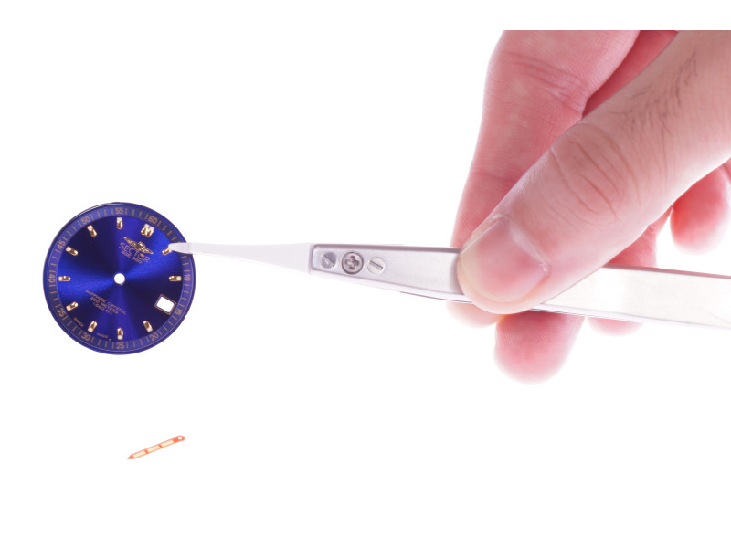 Pinzette curve anti graffio