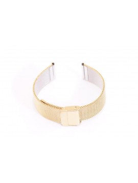 Bracciale dorato maglia Milano