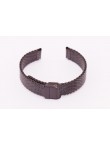 Bracciale nero maglia Milano