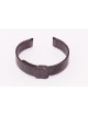Bracciale nero maglia Milano