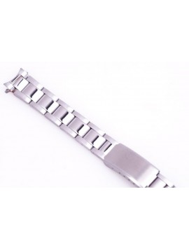 Bracciale tipo oyster acciaio 13 mm