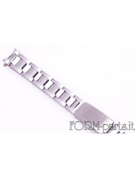 Bracciale tipo oyster acciaio 13 mm