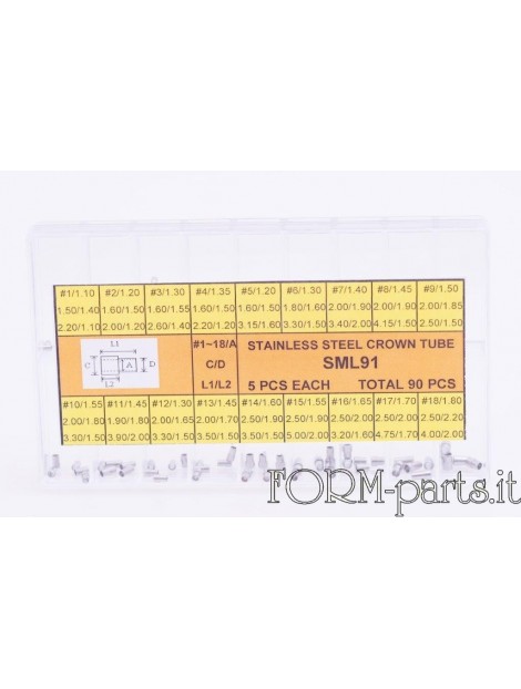 Assortimento tubi corona