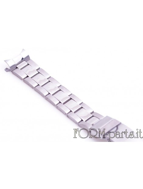 Bracciale tipo oyster acciaio