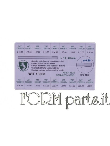 Cuppiglie in assortimento zigrinate